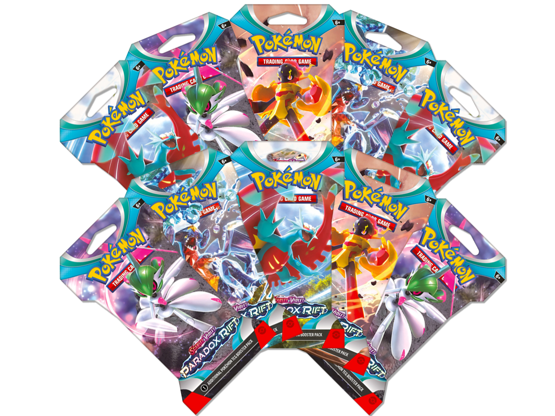 x10 Pokemon Paradox Rift Sleeved Booster Packs