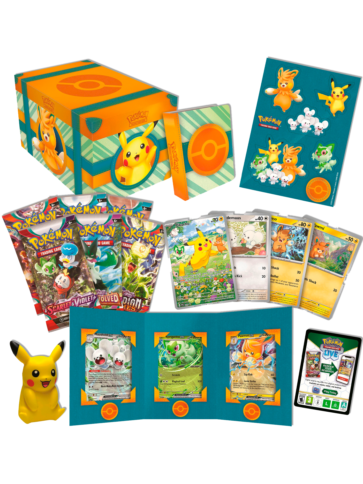 Pokemon Paldea Adventures Chest