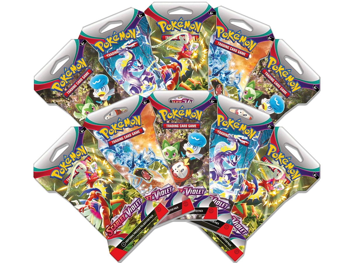 x10 Pokemon Scarlet & Violet Sleeved Booster Packs