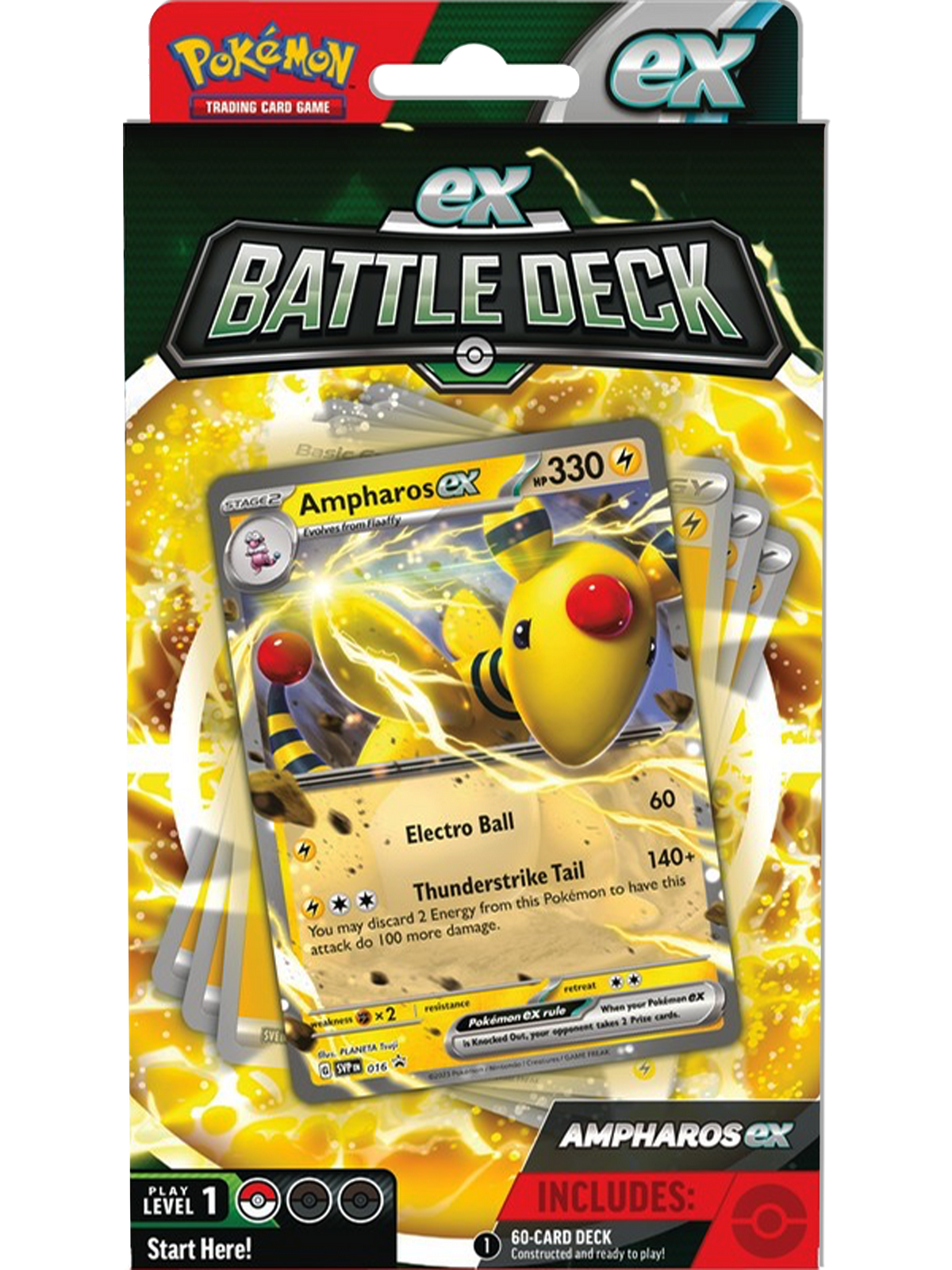 Pokemon Ampharos EX Battle Deck