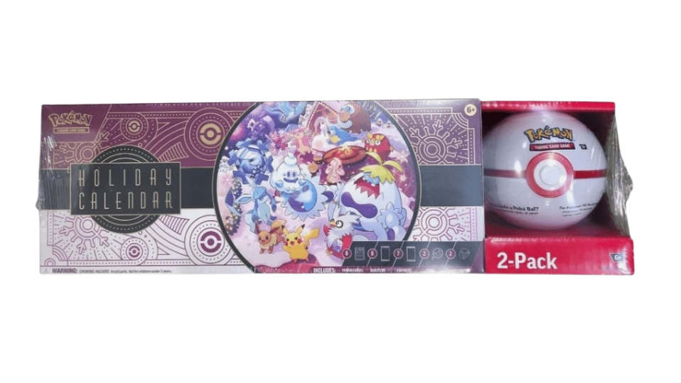 Pokémon Holiday Calendar and Premier Ball Bundle