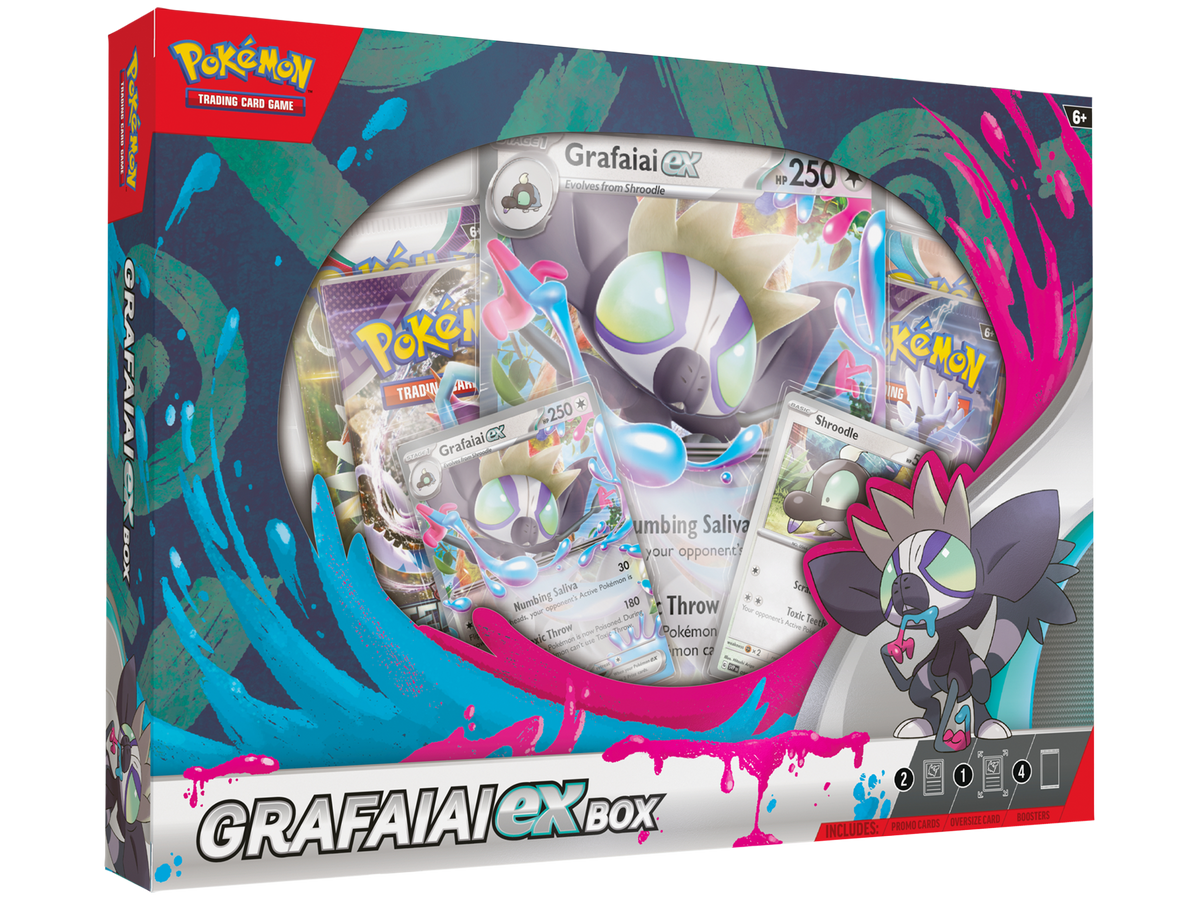 Pokemon Grafaiai EX Box Sealed Case