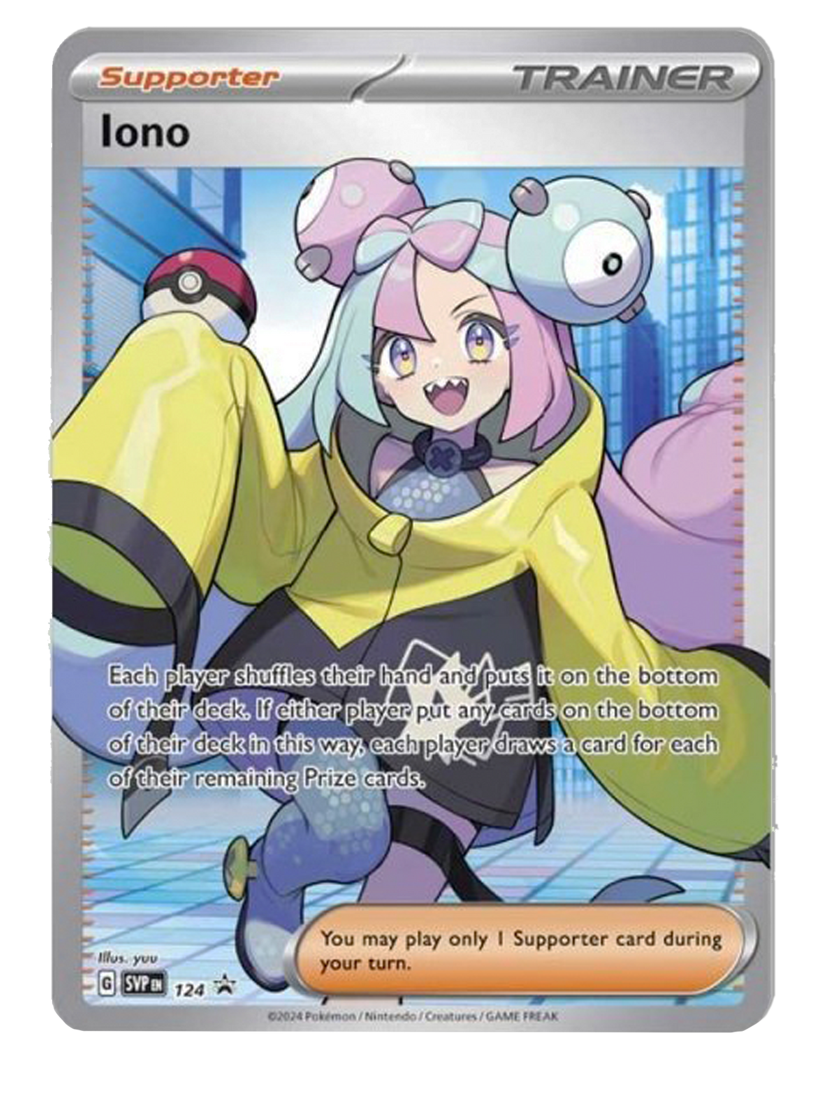 Pokemon Iono Premium Tournament Collection