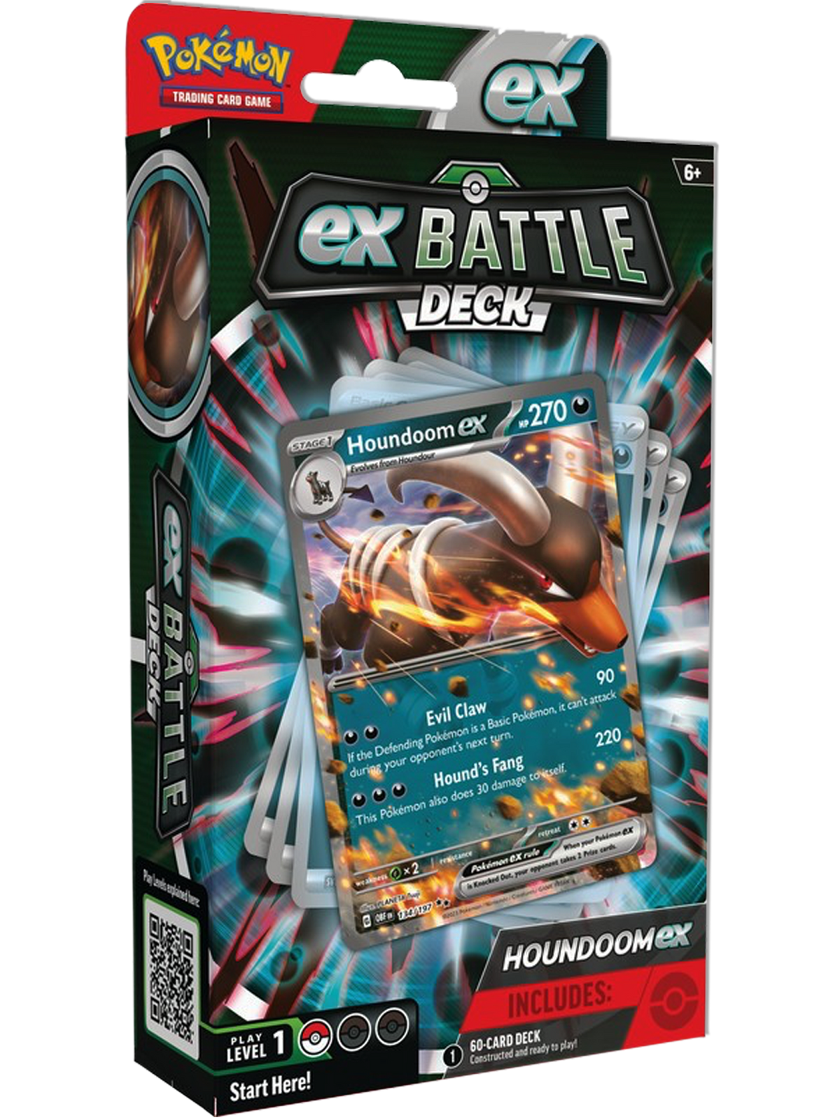 Pokemon Houndoom EX + Melmetal EX Battle Deck Set of 2