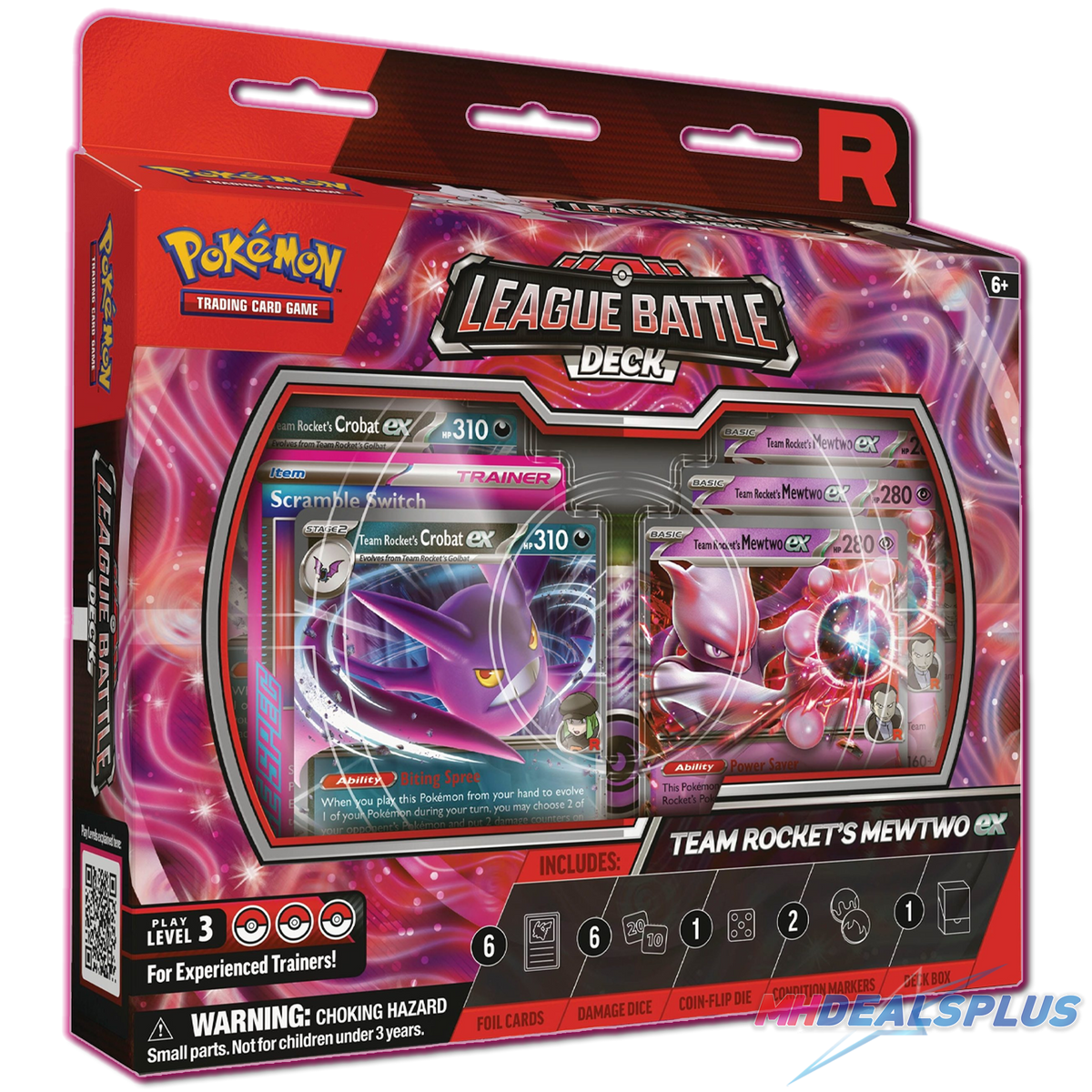 Pokemon League Battle Deck - Team Rocket's Mewtwo ex