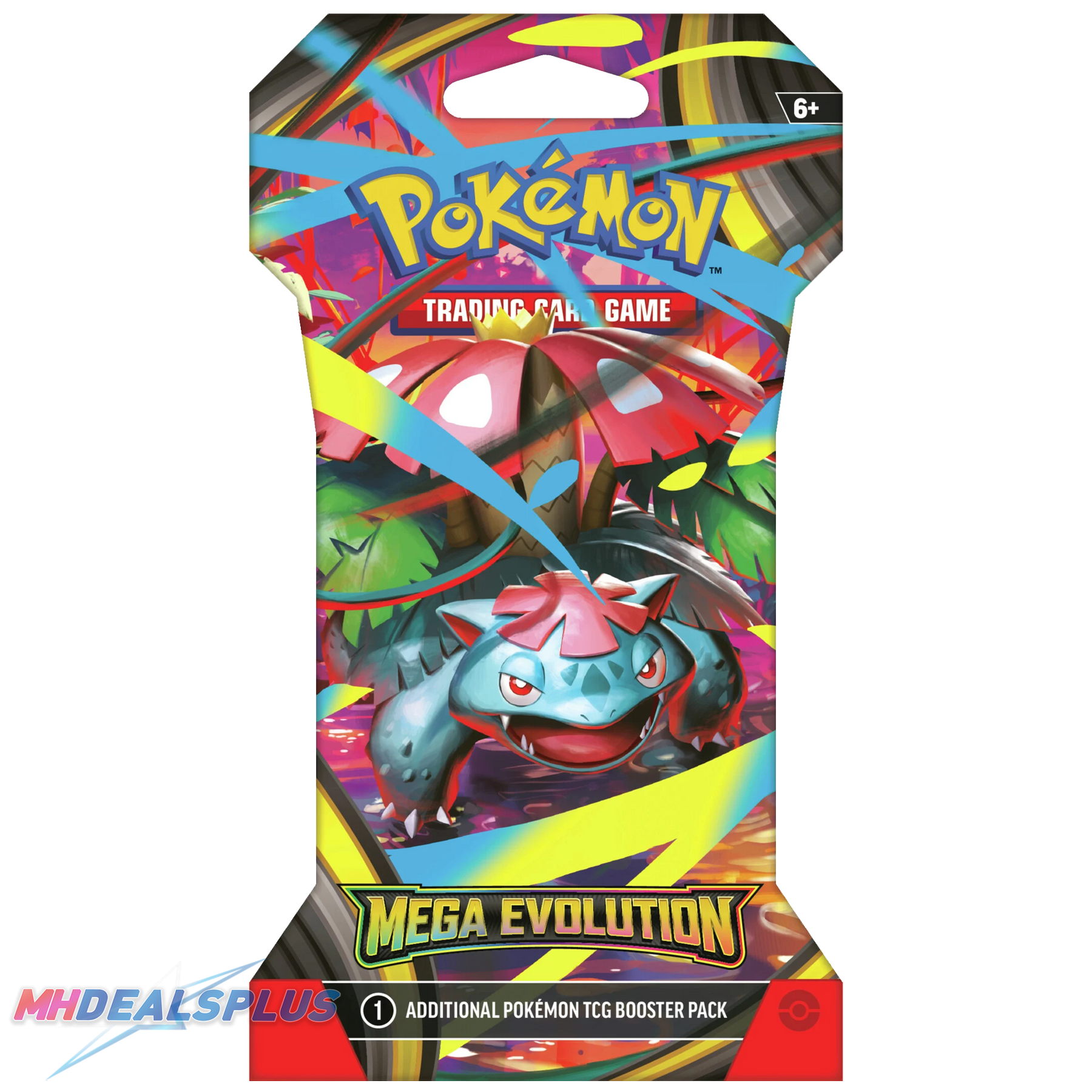 Pokemon Mega Evolution Sleeved Booster Pack