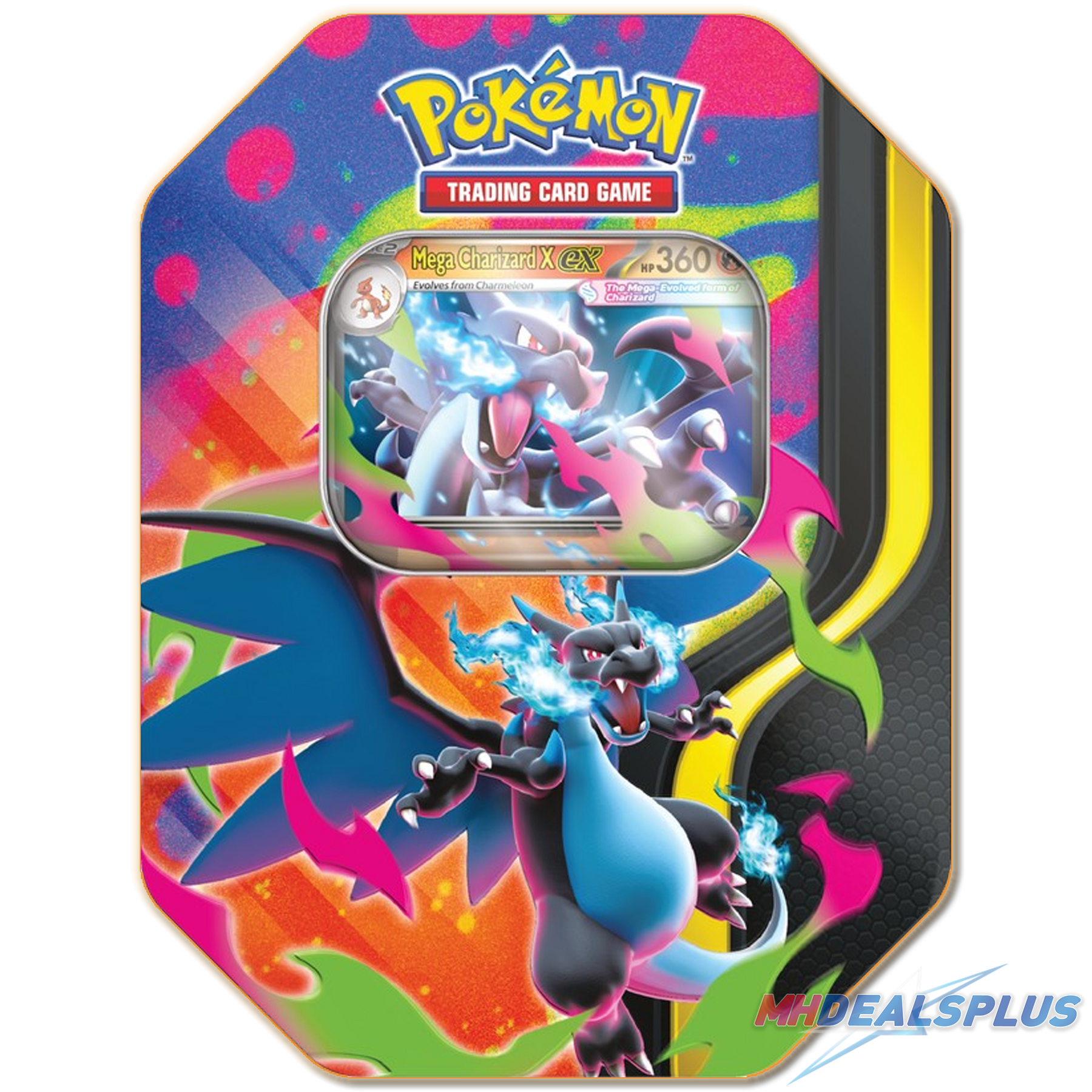 Pokemon Mega Charizard Tin (Random)