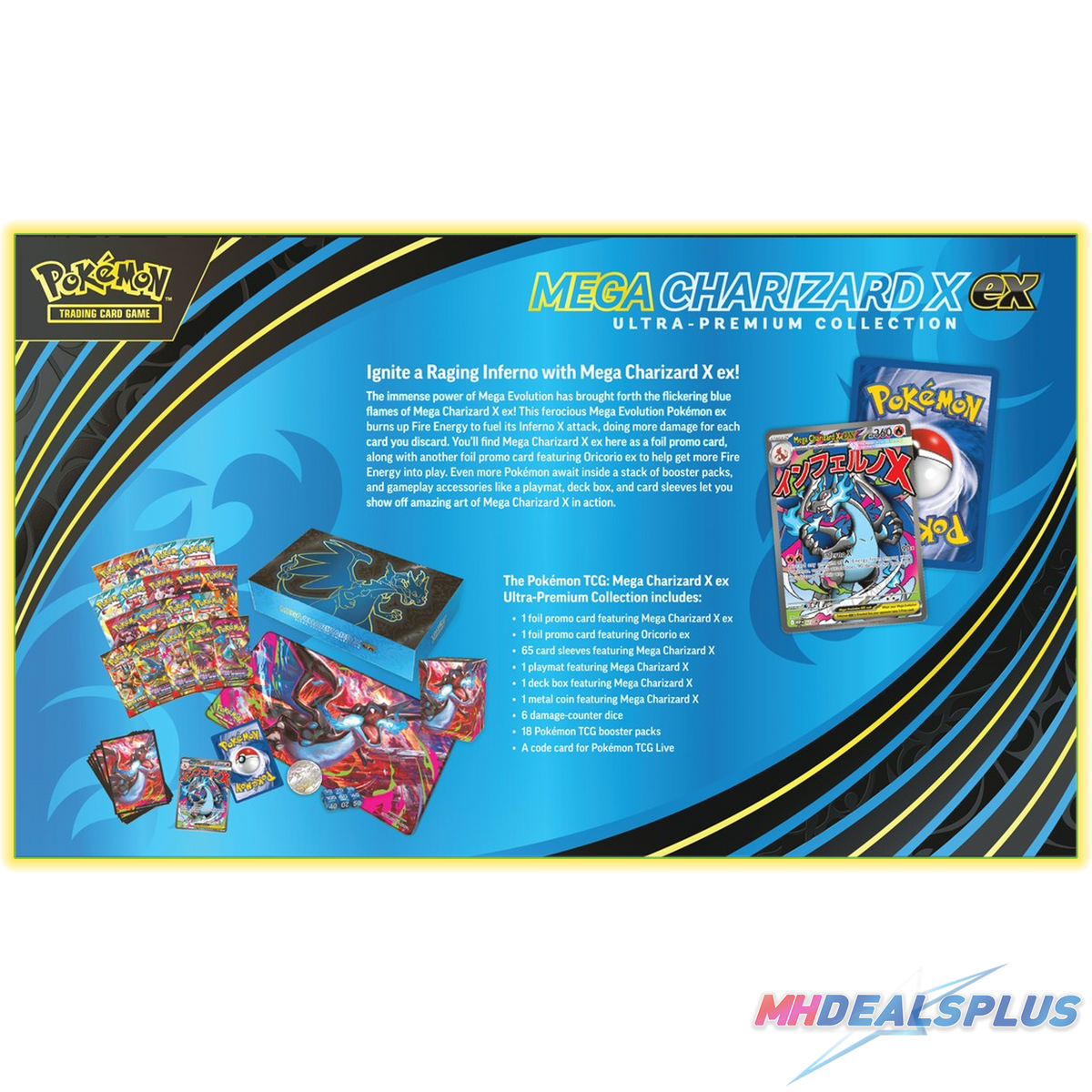 Pokemon Mega Charizard X ex Ultra-Premium Collection
