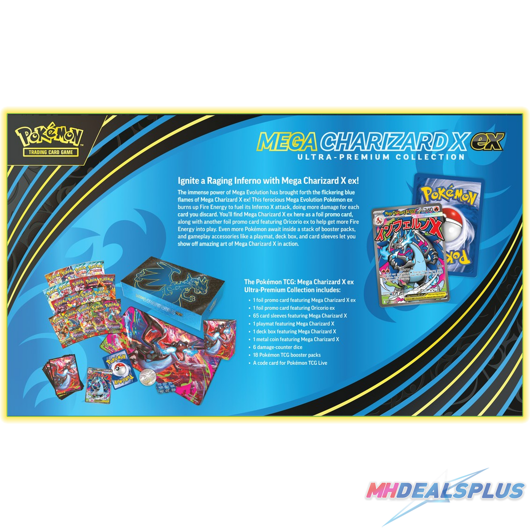 Pokemon Mega Charizard X ex Ultra-Premium Collection