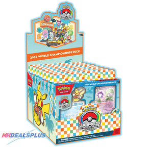 Pokemon 2025 World Championships Deck Display (Gardevoir, Gholdengo, Raging Bolt, Dragapult)