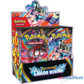 Pokemon Chaos Rising Booster Box Sealed Case
