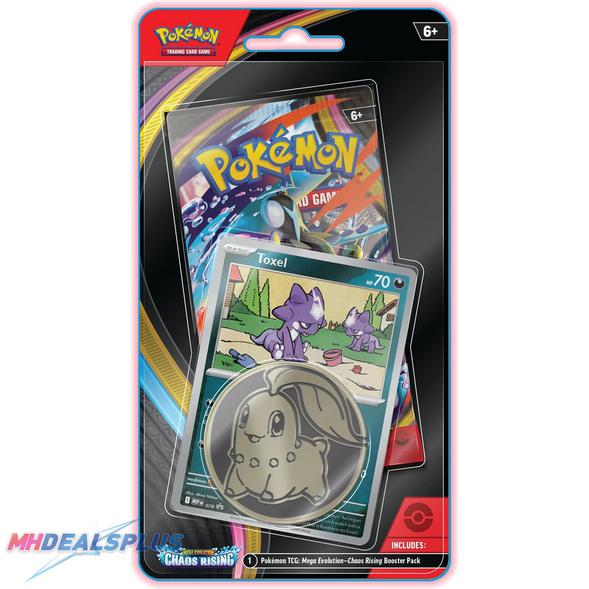 Pokemon Chaos Rising Checklane Blister