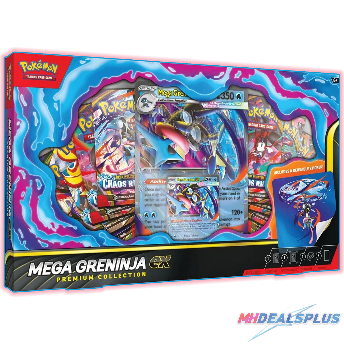 (Pre-Order) Pokemon Mega Greninja ex Premium Collection