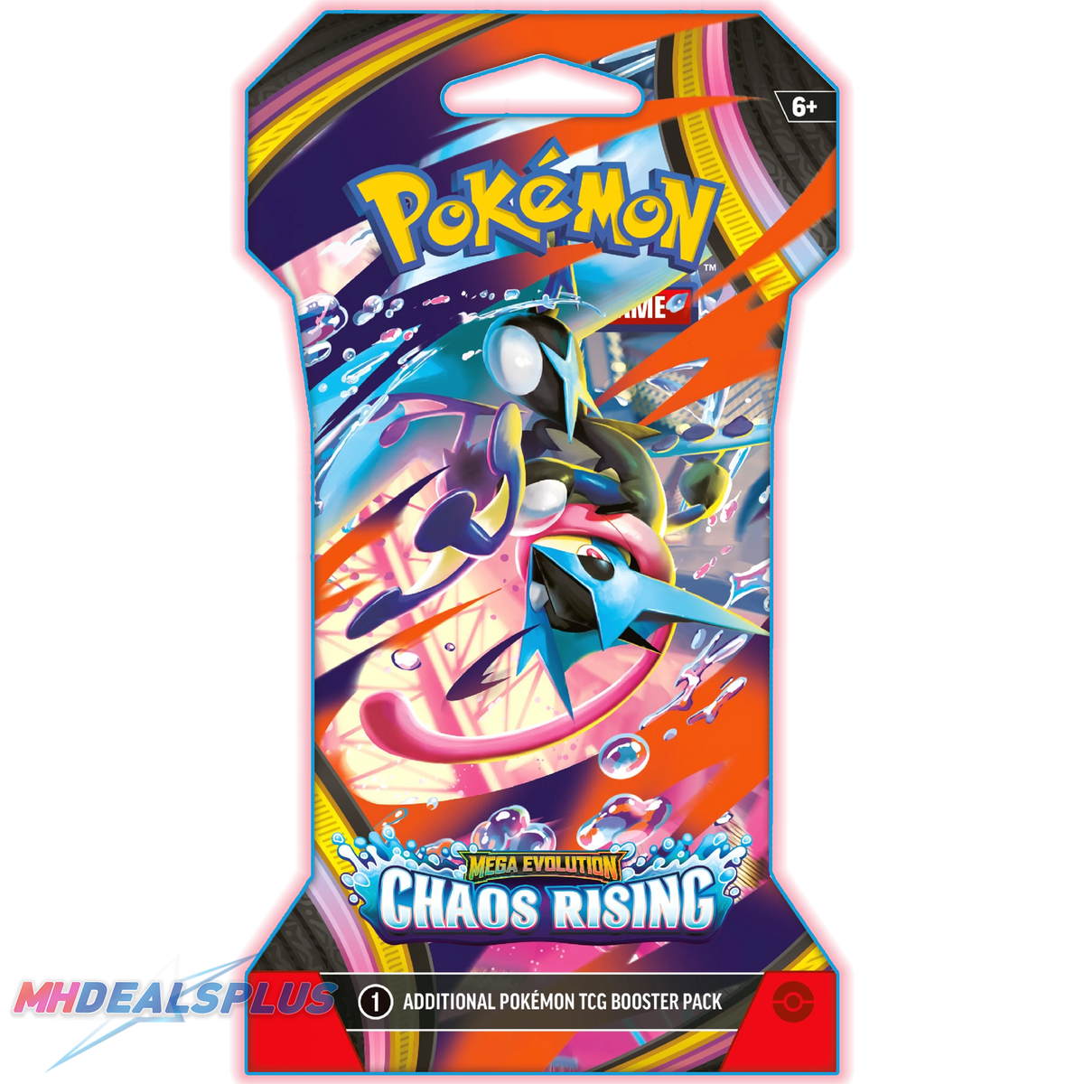 Pokemon Chaos Rising Sleeved Booster Pack