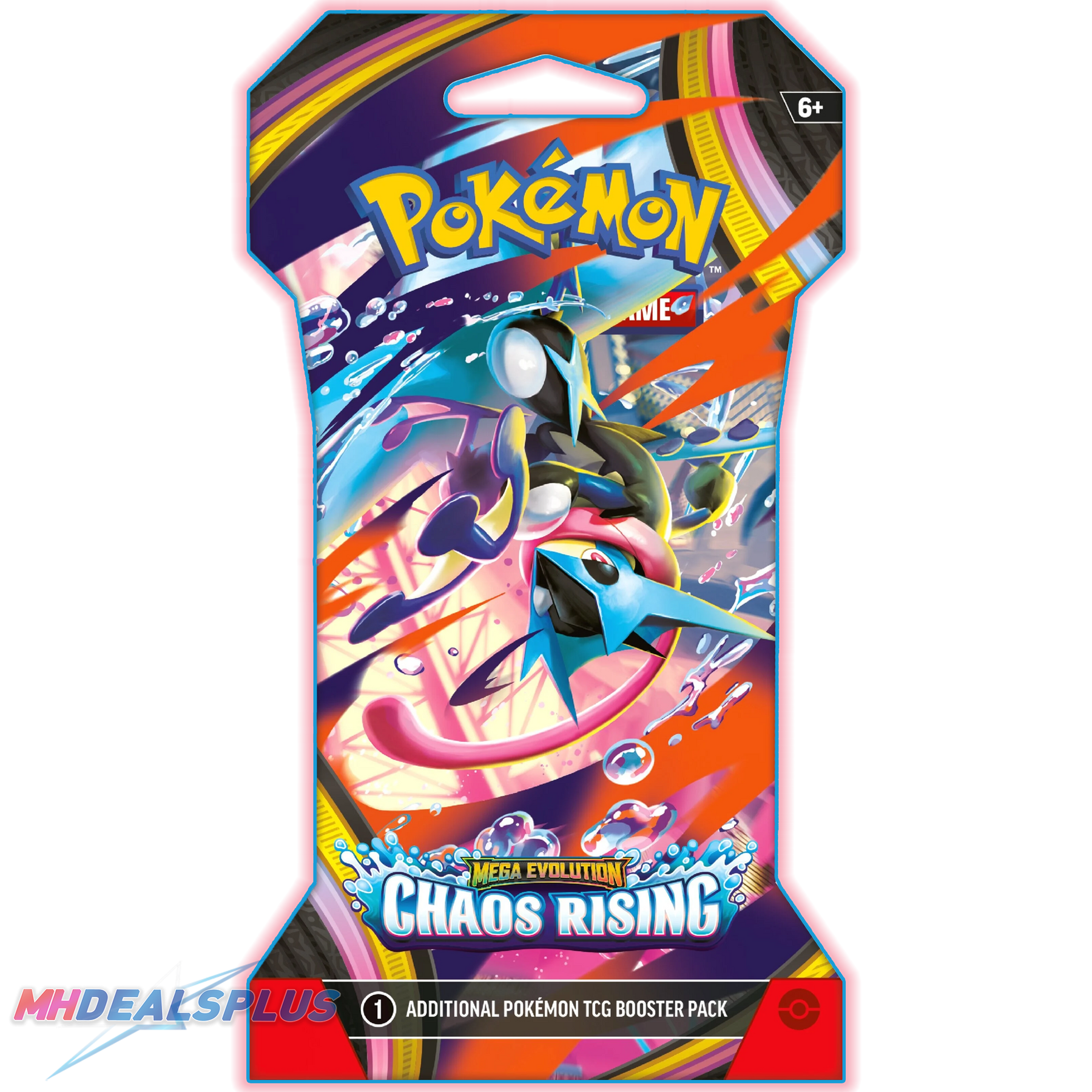 Pokemon Chaos Rising Sleeved Booster Pack