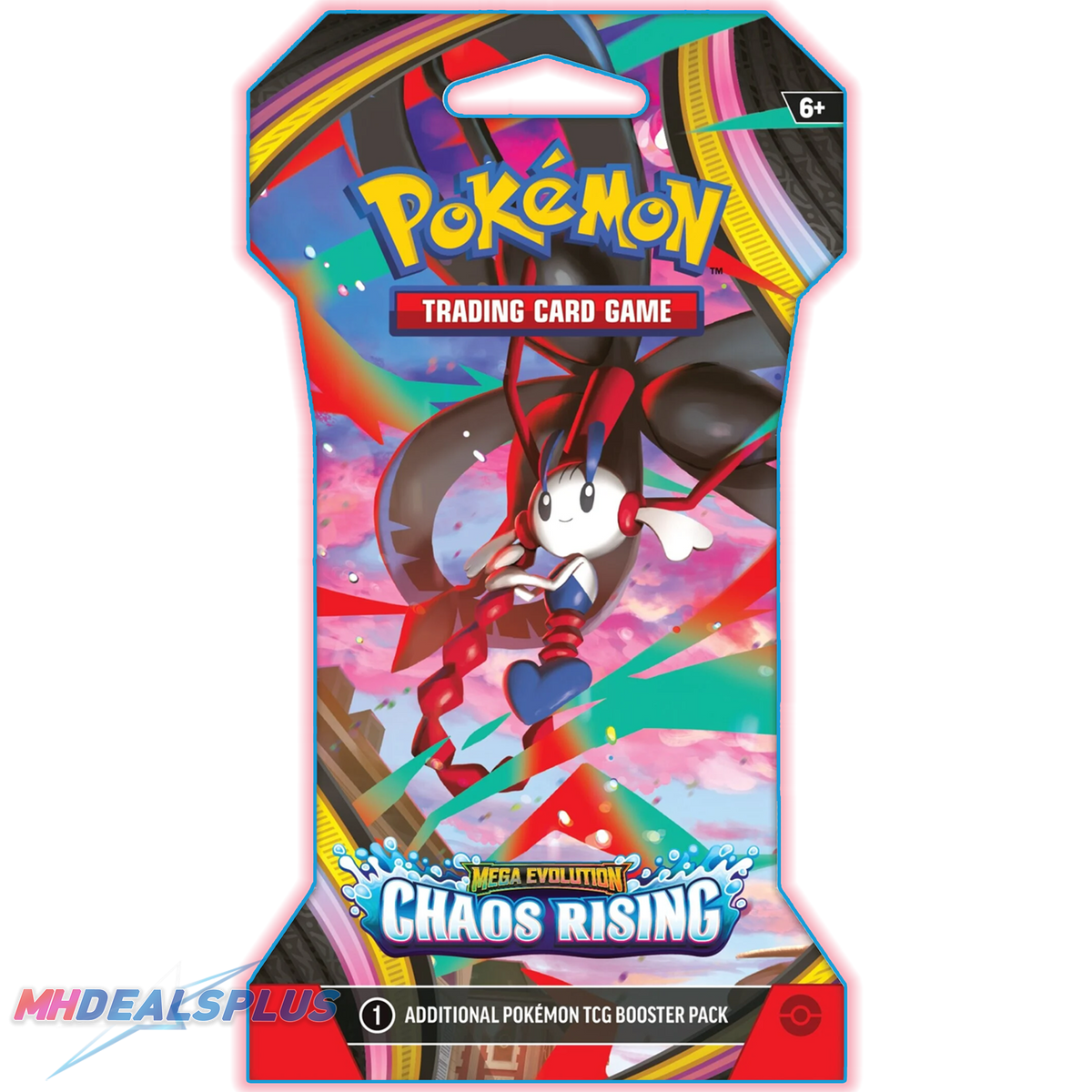 Pokemon Chaos Rising Sleeved Booster Pack