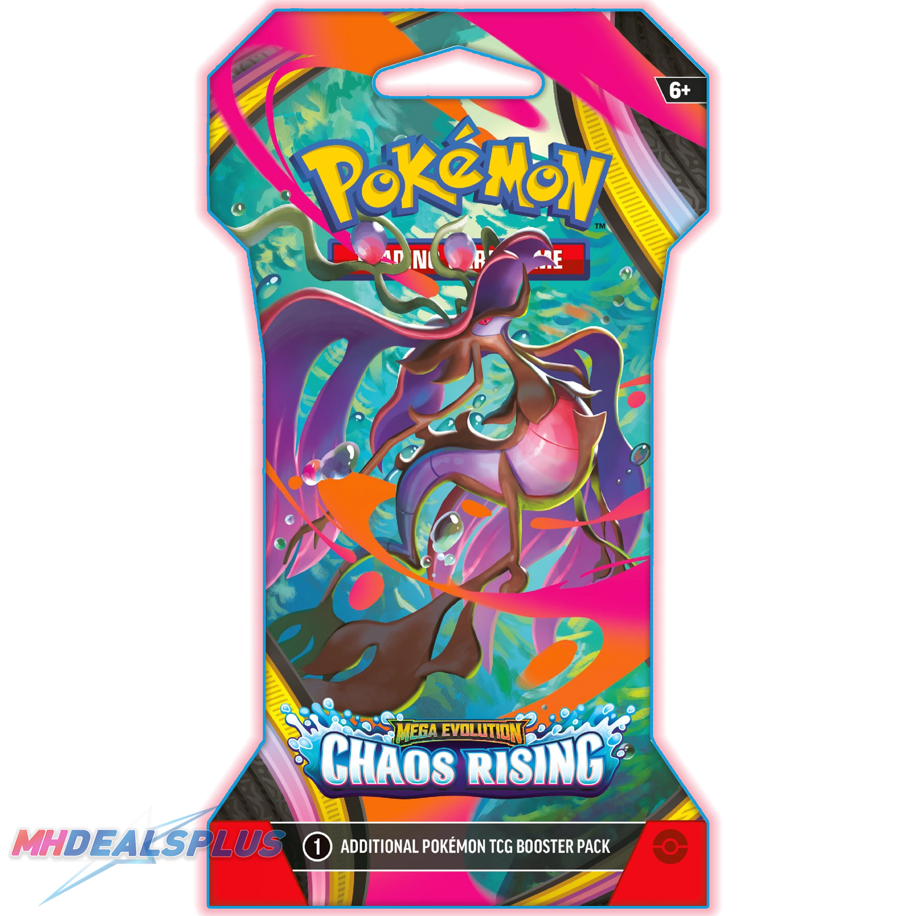 Pokemon Chaos Rising Sleeved Booster Pack
