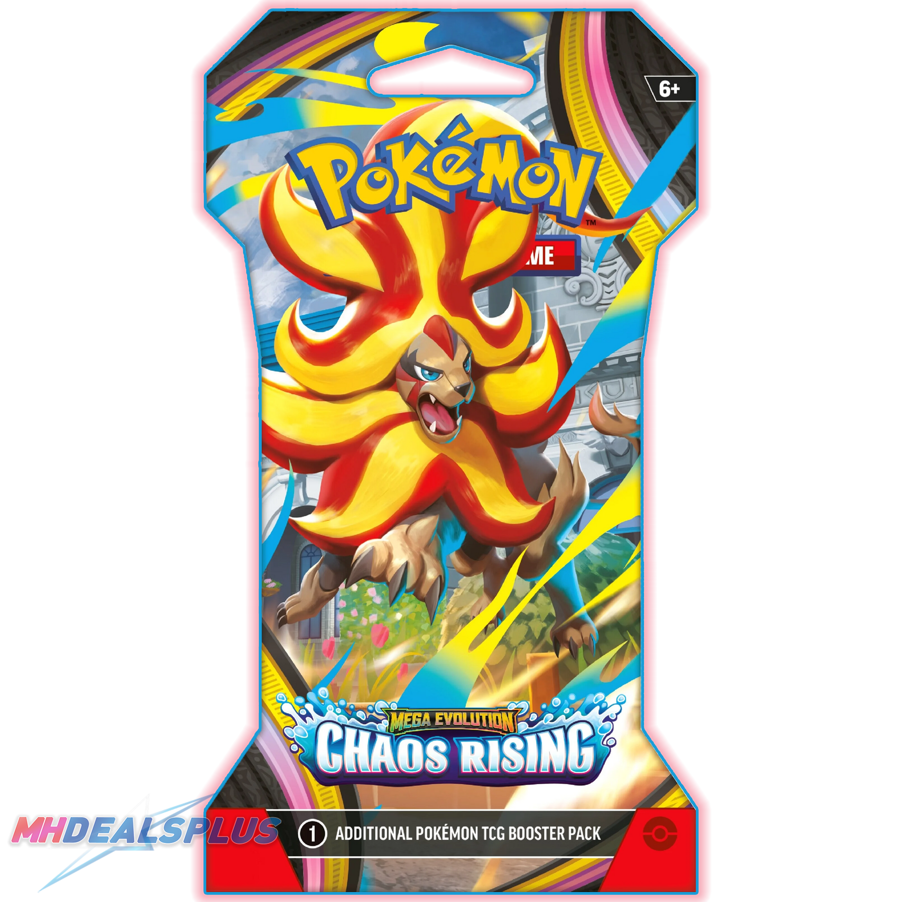 Pokemon Chaos Rising Sleeved Booster Pack