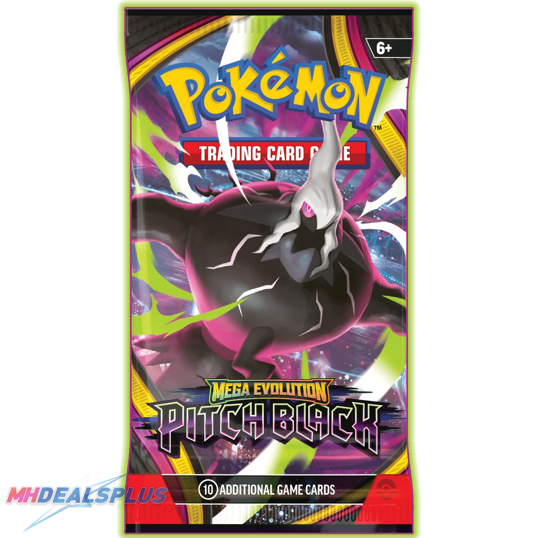 (Pre-Order) Pokemon Pitch Black Sleeved Booster Pack