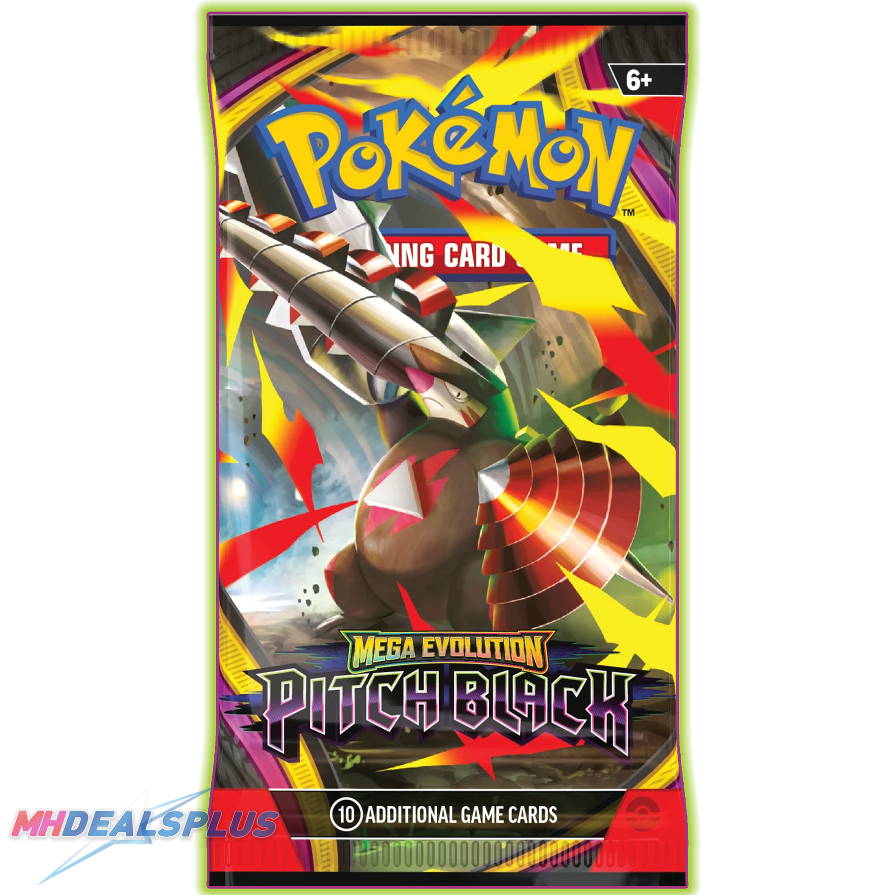 (Pre-Order) Pokemon Pitch Black Sleeved Booster Pack