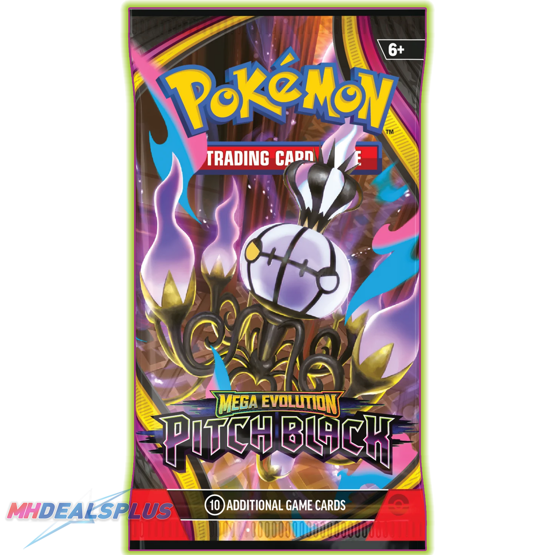 (Pre-Order) Pokemon Pitch Black Elite Trainer Box Sealed Case