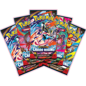 Pokemon Chaos Rising Booster Pack Set of 5