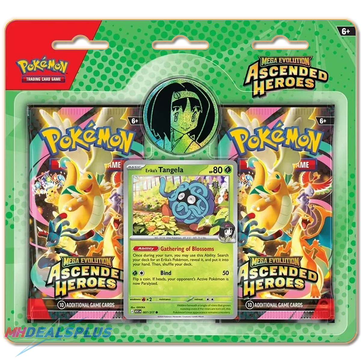 Pokemon Ascended Heroes 2-Pack Blister (Random)