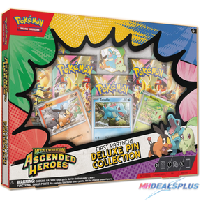 Pokemon Ascended Heroes First Partners Deluxe Pin Collection