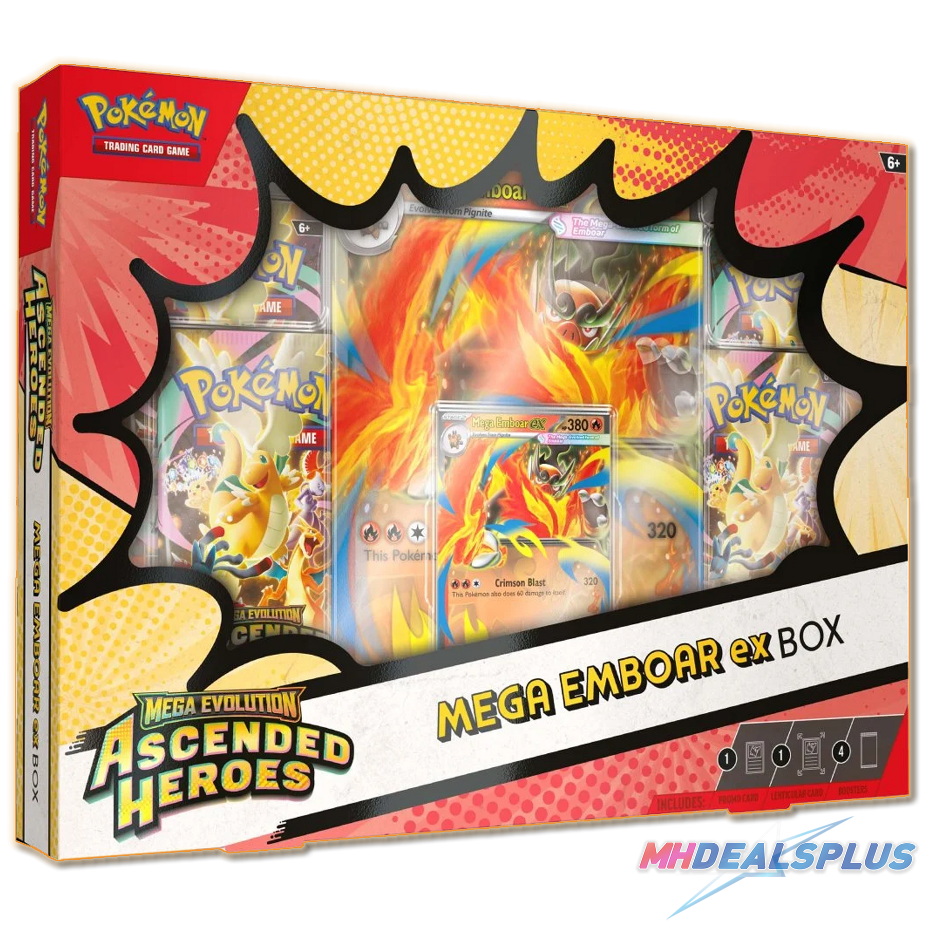 Pokemon Ascended Heroes Mega ex Box (Random)