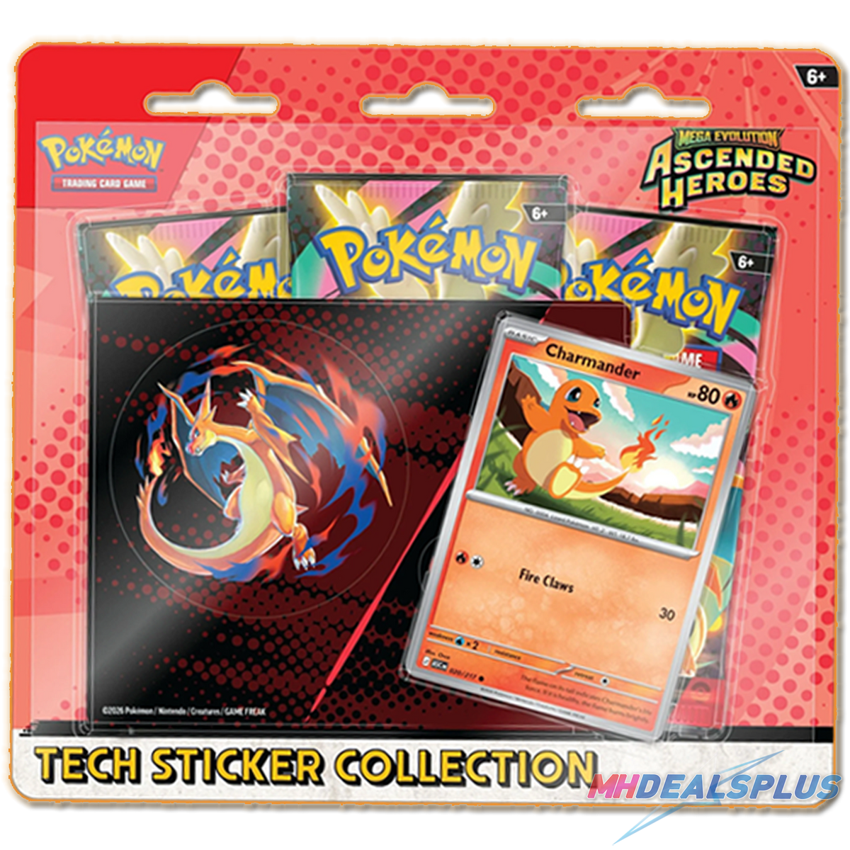 Pokemon Ascended Heroes Tech Sticker Collection (Random)