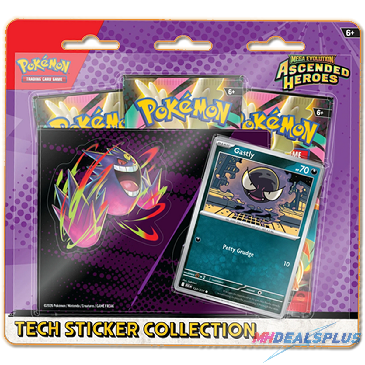 Pokemon Ascended Heroes Tech Sticker Collection (Random)