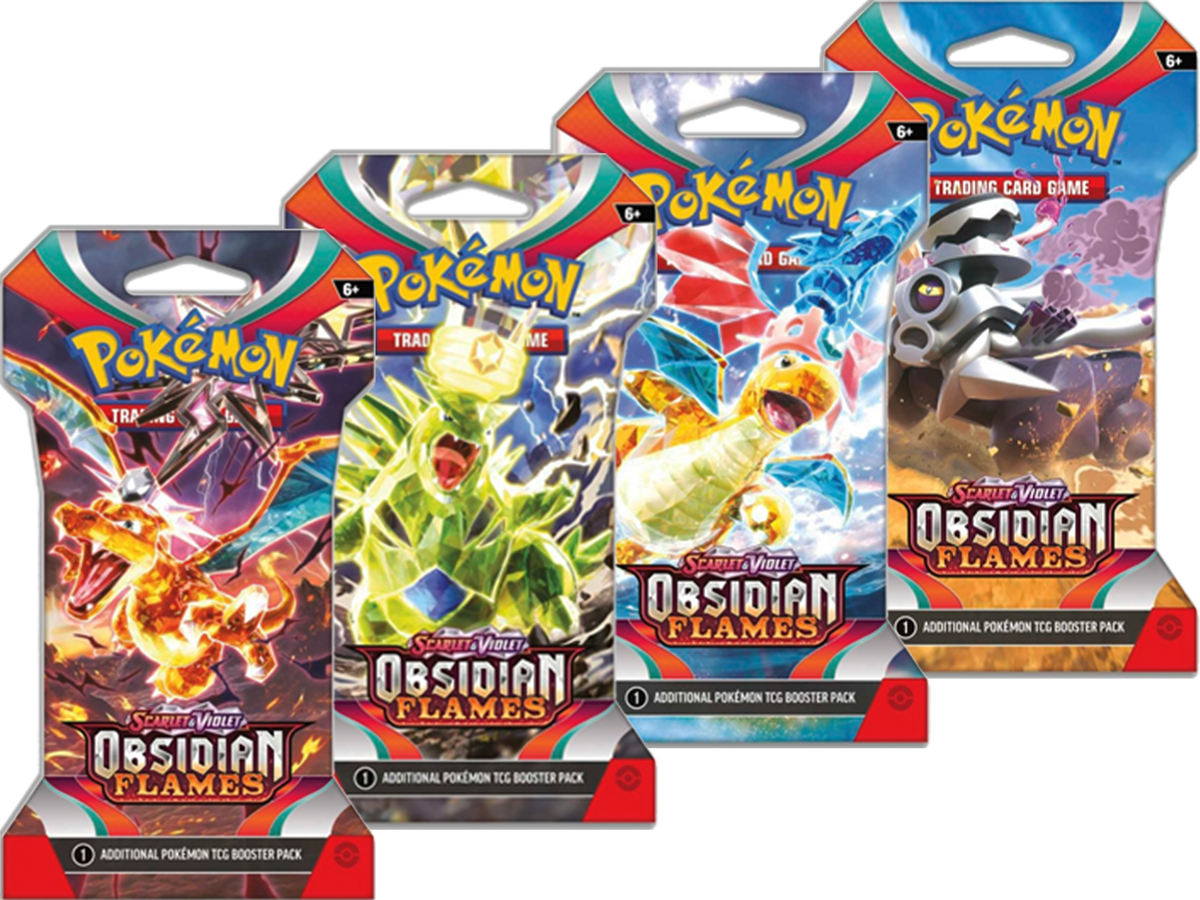 Pokemon Obsidian Flames Sleeved Booster Pack