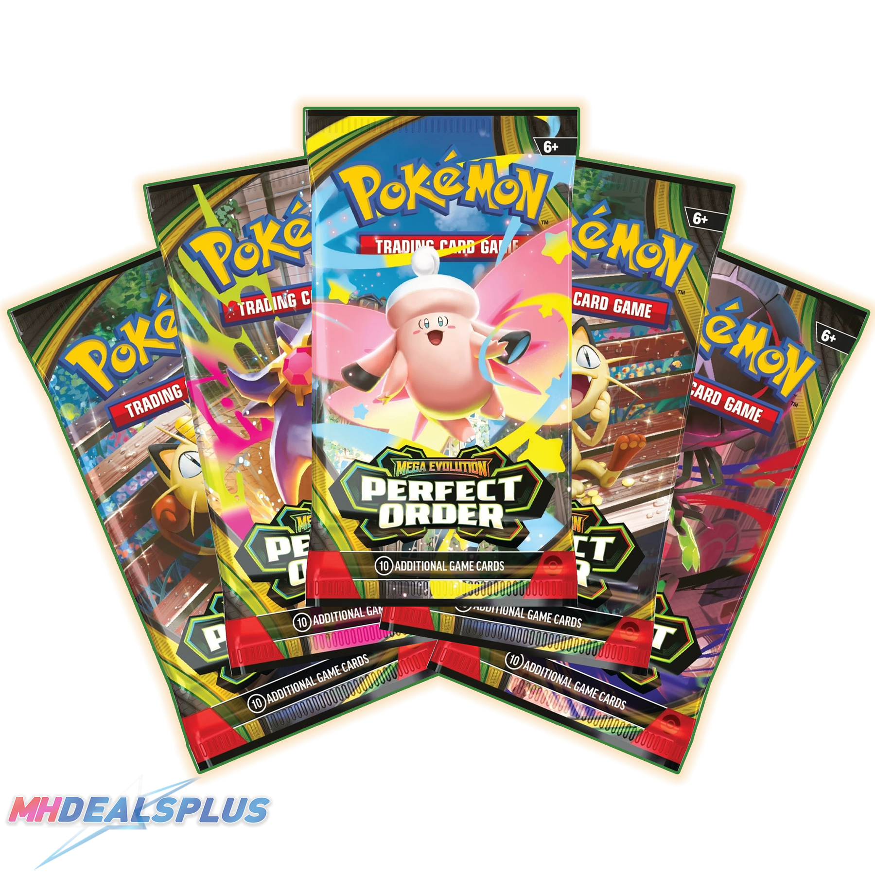Pokemon Perfect Order Booster Pack Set of 5