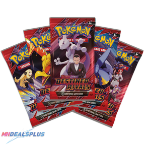 Pokemon Destined Rivals Booster Pack Set of 5