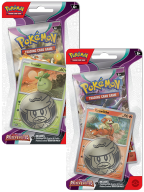 Pokemon Paldea Evolved Checklane Booster Pack Set of 2