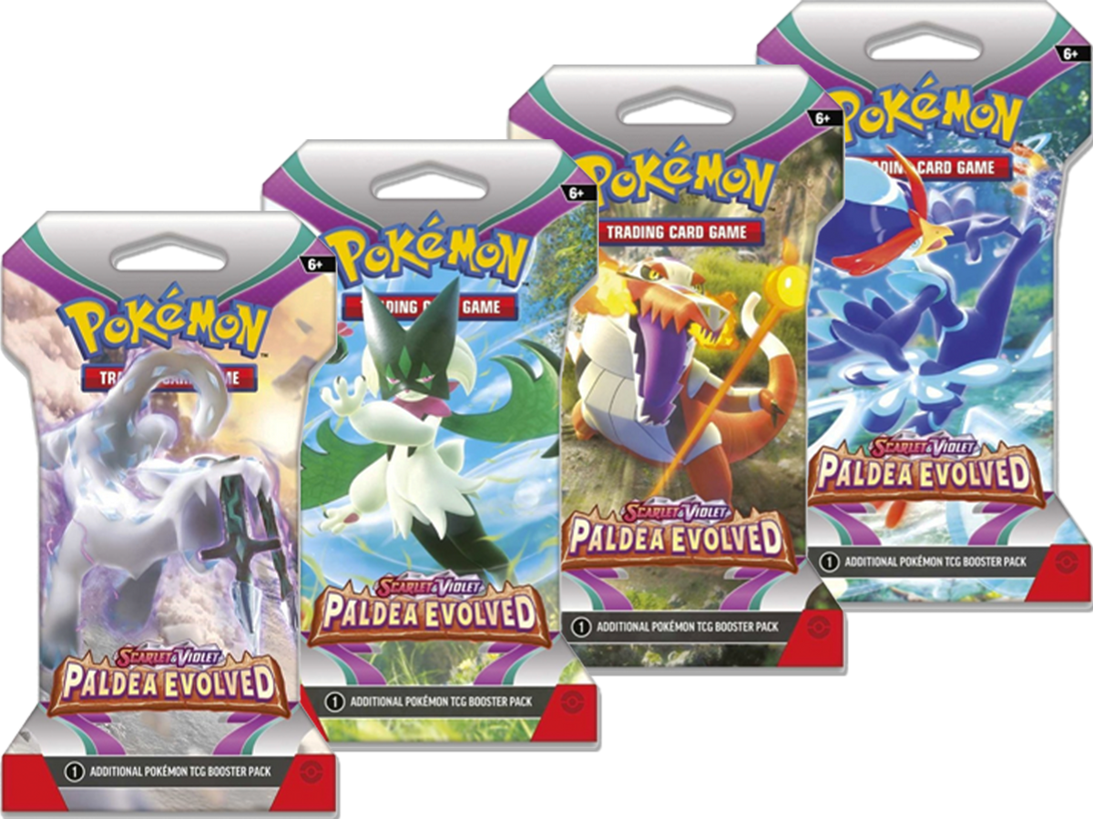 Pokemon Paldea Evolved Sleeved Booster Pack