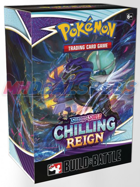Pokemon TCG Chilling Reign Build & Battle Box - 4 Booster Packs