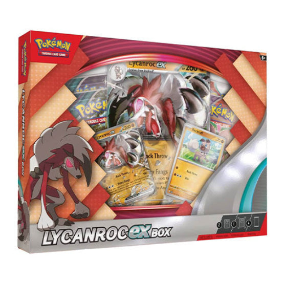 POKEMON TCG Lycanroc ex Box