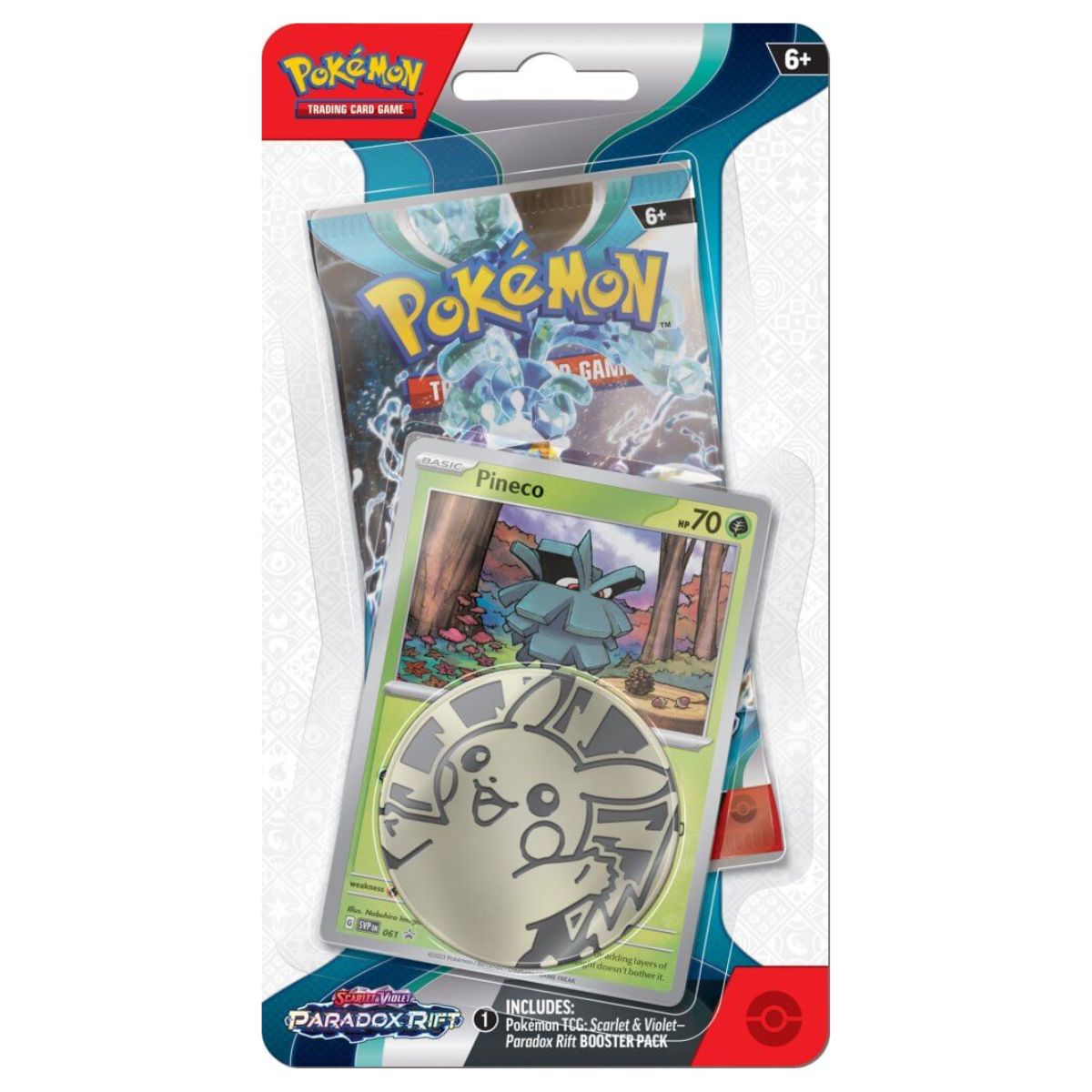POKEMON TCG Scarlet & Violet Paradox Rift Checklane Blisters (Pair)