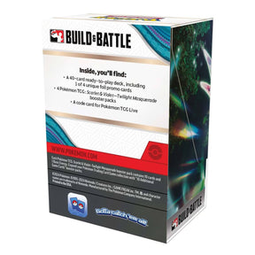 POKEMON TCG Scarlet & Violet Twilight Masquerade Build & Battle Box