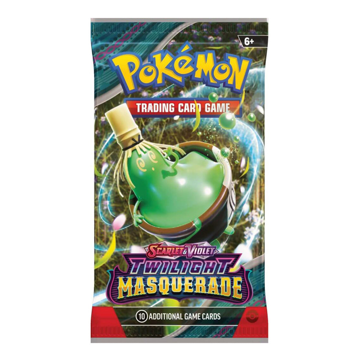 POKEMON TCG Scarlet & Violet Twilight Masquerade Single Booster Pack