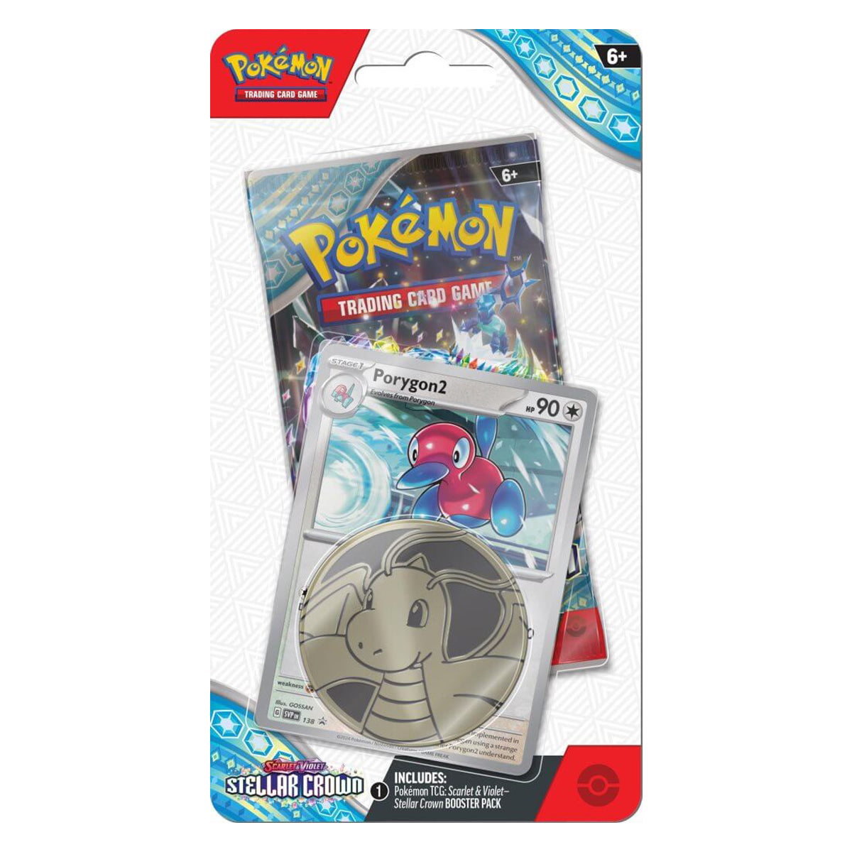 Scarlet & Violet Stellar Crown Checklane Blisters (Pair) POKEMON TCG