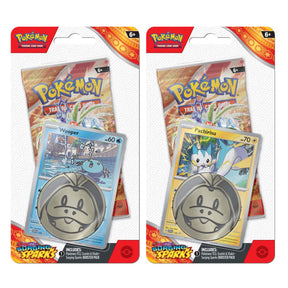 POKEMON TCG Scarlet & Violet Surging Sparks Checklane Blisters (Pair)