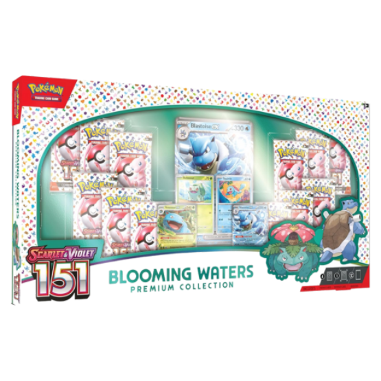 Pokemon TCG Scarlet & Violet 151 Blooming Waters Premium Collection