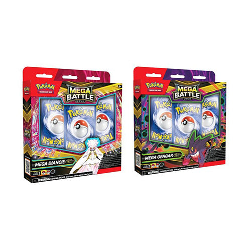 Pokemon TCG Mega Battle Deck Mega Gengar ex / Mega Diancie ex (Pair)