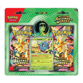 Pokemon TCG Mega Evolution Ascended Heroes Collection Erika/Larry (Pair)