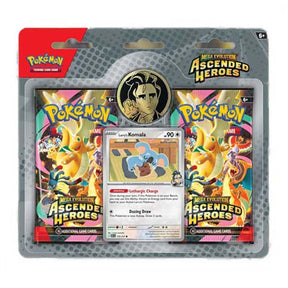 Pokemon TCG Mega Evolution Ascended Heroes Collection Erika/Larry (Pair)