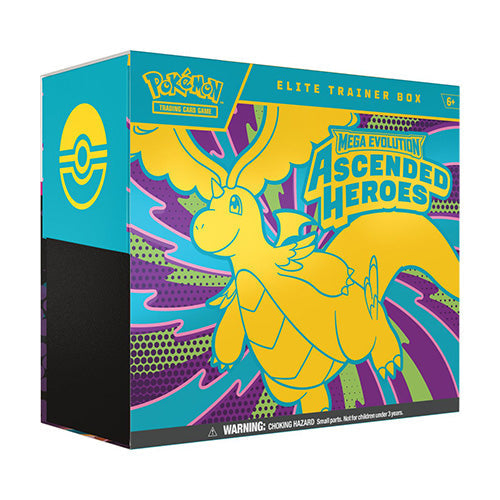 Pokemon TCG Mega Evolution Ascended Heroes Elite Trainer Box
