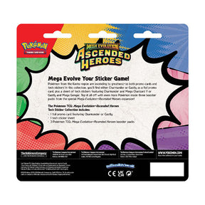 Pokemon TCG Mega Evolution Ascended Heroes Tech Sticker Collection (Pair)