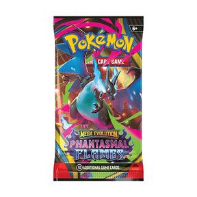 Pokemon TCG Mega Evolution Phantasmal Flames Single Booster Pack